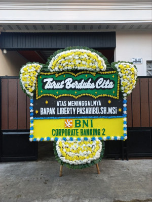 Papan Bunga Duka di Banjararum