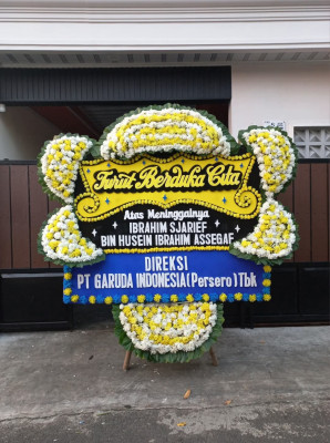 Papan Bunga Duka di Banjararum