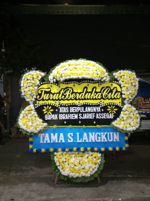 Papan Bunga Duka di Banjararum