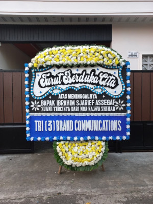 Papan Bunga Duka di Banjararum